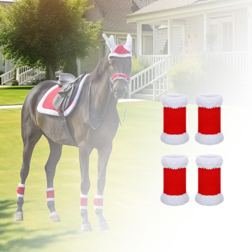 4 Piezas De Vendajes Para Patas De Caballo, Protección Para