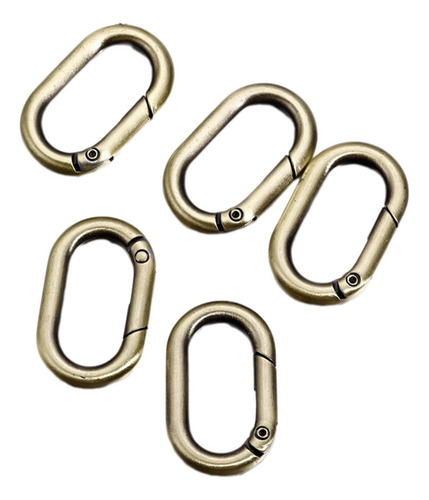 5 X 5 Anillos De Resorte Ovalados, Clips De Resorte De