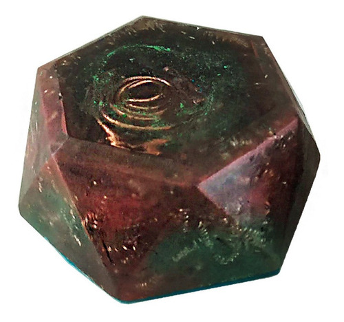 Imagen 1 de 2 de Orgonita Hexagonal Para Control Emf