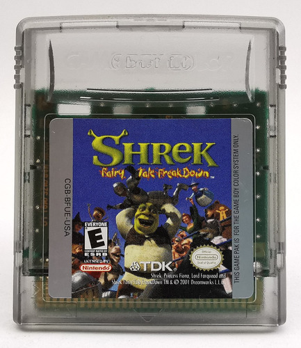 Shrek Fairy Tale Freakdown Gbc Nintendo * R G Gallery