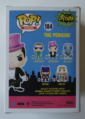 The Penguin 184 Funko Pop! - Batman Clasic Tv Series (Usado)
