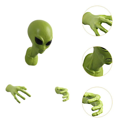 Escultura De Pared De Extraterrestre, Arte Para Colgar En La