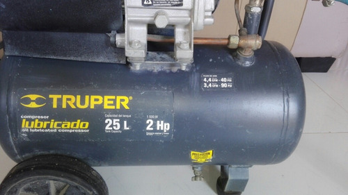 Compresor Truper 25 Litros 2 Hp 1500 W | MercadoLibre