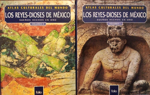 Los Reyes-dioses De México 2 Tomos Atlas Culturales A99