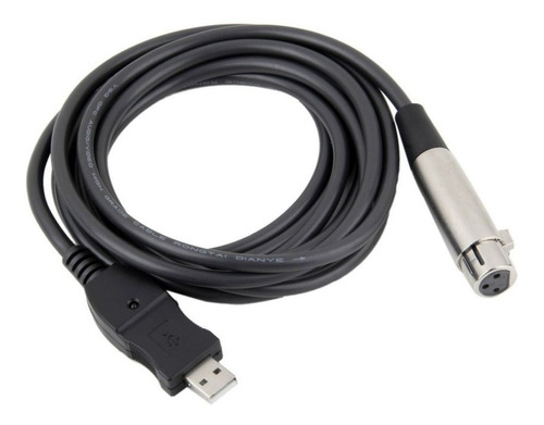 Cable Canon (microfono) A Usb 3mtrs