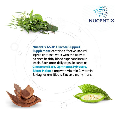 Nucentix Gs-85: Salud Y Bienestar En Una Cpsula