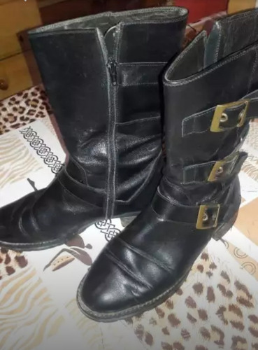 Botas Febo N° 38 De Cuero