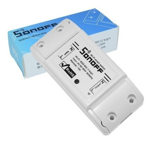 Sonoff 10a Domotica Interruptor Via Wi-fi, Traidos De Usa