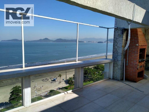 Imagem 1 de 30 de Cobertura Com 3 Dormitórios À Venda, 350 M² Por R$ 1.750.000,00 - Aparecida - Santos/sp - Co0076