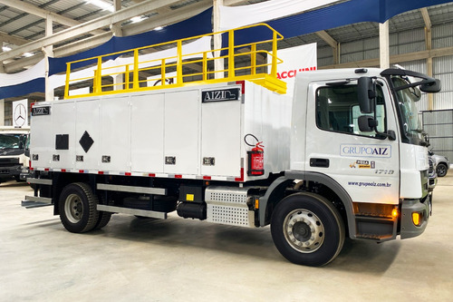 Caminhão Mercedes-benz Atego 1719 4x2 Comboio 6.000l Aizi