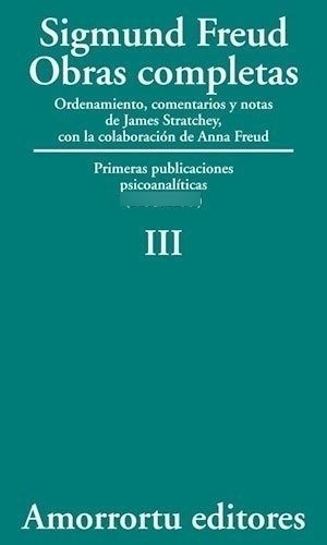 S.freud Iii Obras Completas.freud, Sigmund