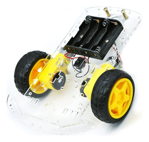 . Chasis De Coche Arduino Kit 2024, 2 Ruedas.