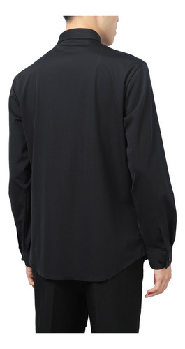 Camisa De Vestir De Manga Larga Para Hombre Corte Regular