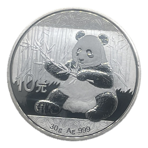 Moneda Panda 2017, Onza Plata