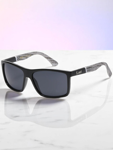 Gafas De Sol Locs Madera Way Superior 8lock91155 Ocean Negro Negro/gris