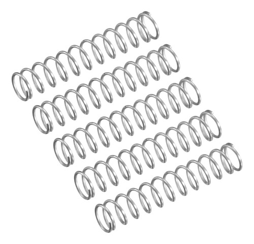 Yn Muelle De Compresión, 5 Piezas, 3,5 X 0,2 X 15 Mm