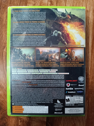 Juego The Witcher 2 Assassins Of Kings Xbox 360 (Usado)