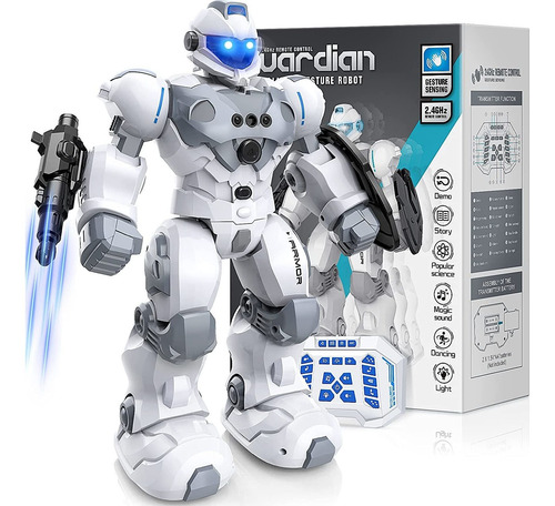 Educuties Robot De Control Remoto Para Niños, Gran Control R