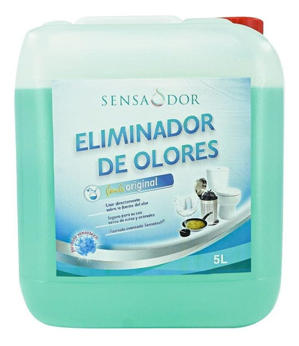 Liquido Eliminador De Olores De Comida, Saitarios, Etc. 5l