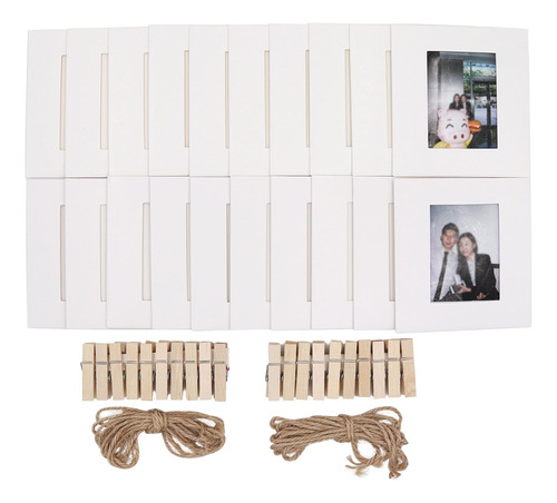 20pcs Papel Foto Marco Set Fujifilm Instax Mini 7s 8 8+...