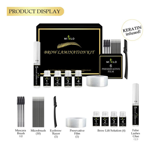 / Kit De Laminación De Pestañas For Cejas Safe Brow Lift