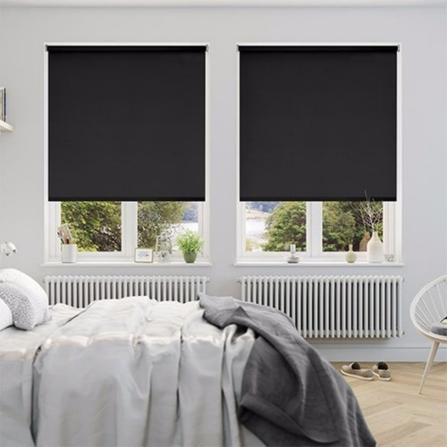 Cortina Roller Blackout 110 X 120cm Usa 100% Black Out 1x1