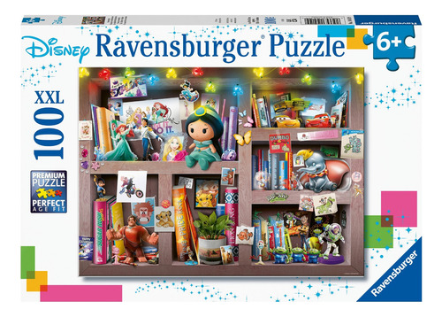 Rompecabezas Ravensburger Collectors Display Disney 100 Pzas