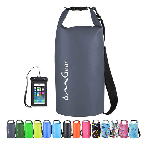 Mochila Impermeable Saco Seco Flotante Para Kayak 40l 30l 20