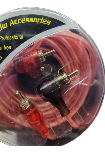Cable Rca Marca Krack 6 Metros Macho A Macho