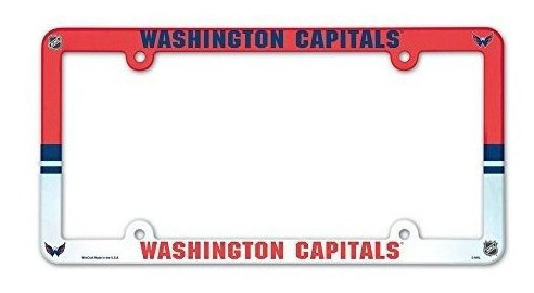 Wincraft Nhl Washington Capitals Color Completo Matricula Ma