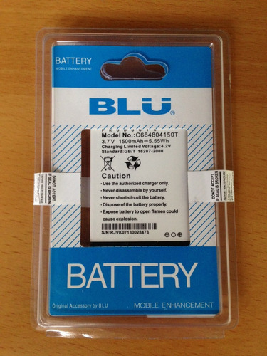 Bateria Blu Dash 4.0 (4150t) Nueva Kingpc3