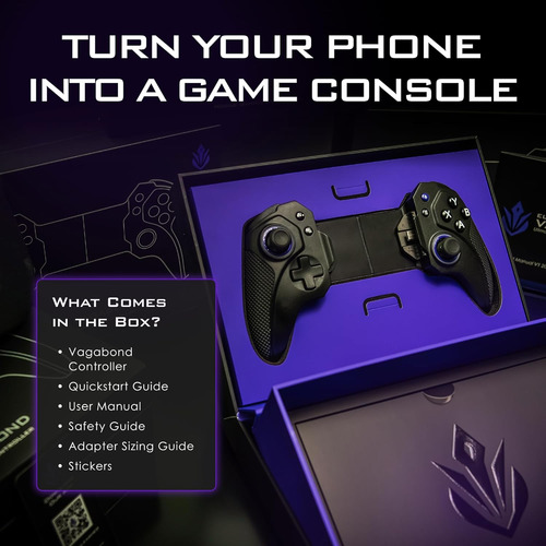 Vagabond Games Controller, Android, iPhone 16 (usb-c)