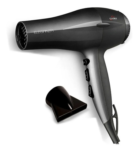 Secador De Pelo Gama Eleganza 2400w Profesional + Boquilla