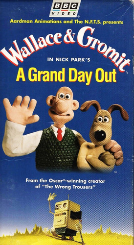 A Grand Day Out - Wallace & Gromit - Bbc Video - Vhs