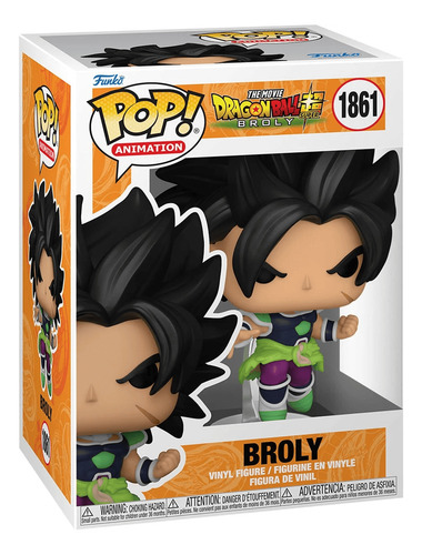 Figua De Broly #1861 Dragon Ball Super Funko Pop! Anime