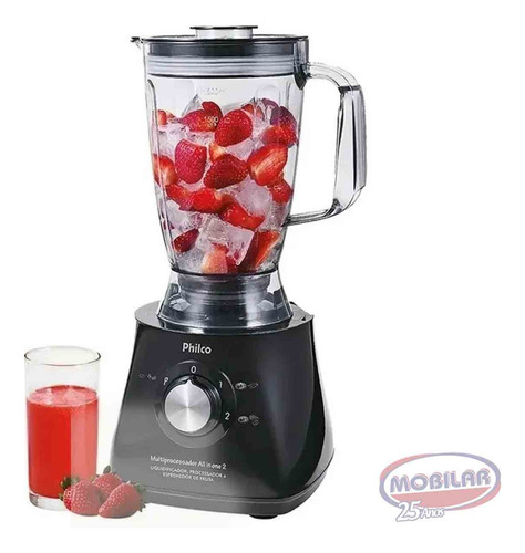 Multiprocessador Philco All In One Citrus 800w 220v Cor Preto Voltagem 220v