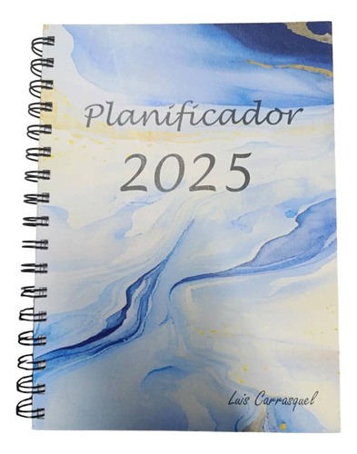 Planificador Libreta Personalizado, Con Agenda Y Almanaque