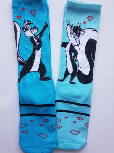 Calcetas Pepe Le Pew Y Penélope Kitty