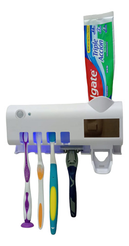 Organizador De Cepillos Y Crema Dental Recargable