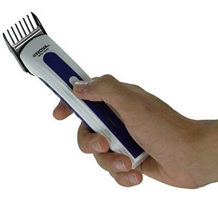 Máquininha Corta Barba Cabelo Peito Perna Pelos Pézinho Nova