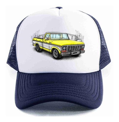 Gorra Camioneta Ford 1979 Amarillo