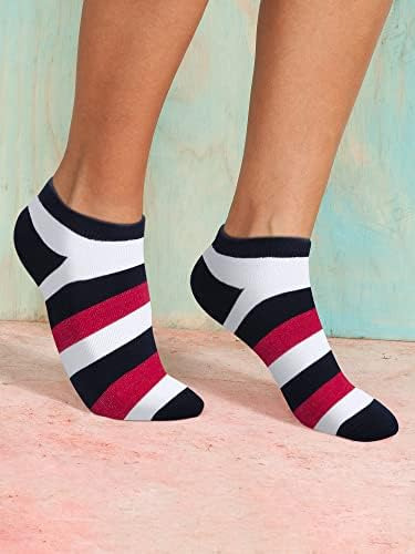 Kony 5 Pares De Calcetines Tobilleros De Corte Bajo De Algod