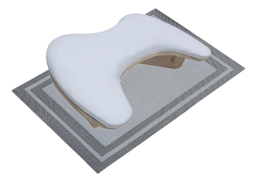 Reposabrazos En Forma De U, Soporte Con Tapete Negro