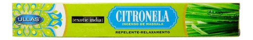 Incenso Premium Zed Black - 7 Varetas Citronela