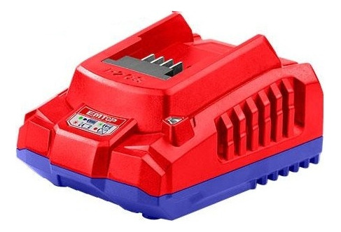 Kit Taladro Inalámbrico Amoladora Brushless 2bat 4amp Emtop Rojo 50/60hz