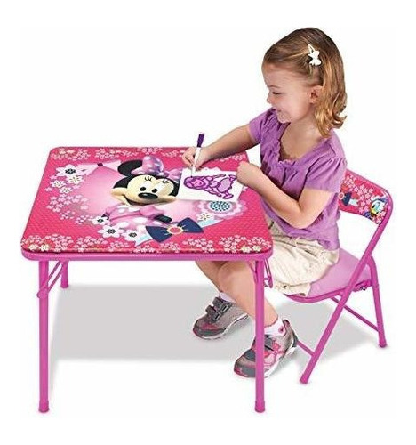 Minnie Mouse Flores Y Arcos Jr Juego De Mesa De Actividades 