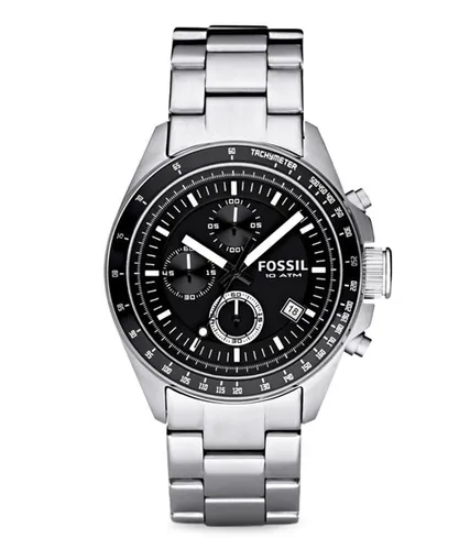 Reloj Hombre Fossil Ch2600 Cronografo Calendario Wr 100 Mts