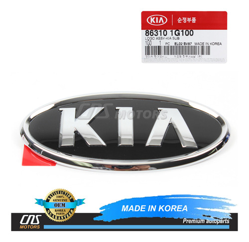 Genuine Trunk Lid Emblem For 2006-2013 Kia Forte & Koup  Ddf