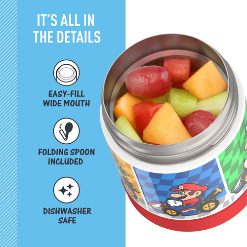 Tarro De Alimentos De Acero Inoxidable 292 Ml Mario 10 Oz