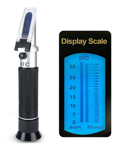 Refractómetro Para Azucar Brix  0-32%